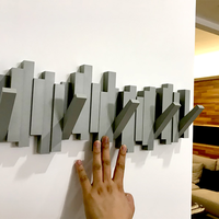 umbra 创意装饰墙壁挂衣架墙上置物衣帽钩轻奢玄关入户进门后挂钩