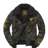 Superdry 极度干燥 SG50001LRK 女士羊羔绒迷彩外套