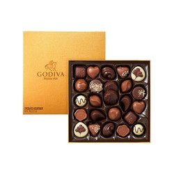 GODIVA 歌帝梵 比利时进口夹心巧克力 24粒 290g/盒 *2件