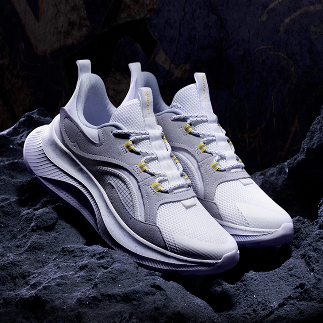 lining李宁cf溯系列x敦煌博物馆飞羽aglq189男士休闲鞋