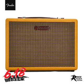 FENDER 摇滚供给站  MONTEREY Tweed 芬达经典复古apt-X无损蓝牙音箱 正品 Yellow