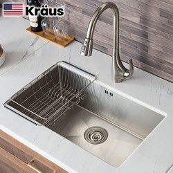 KRAUS 克劳思  KPF-1603 冷热厨房水龙头 拉丝款