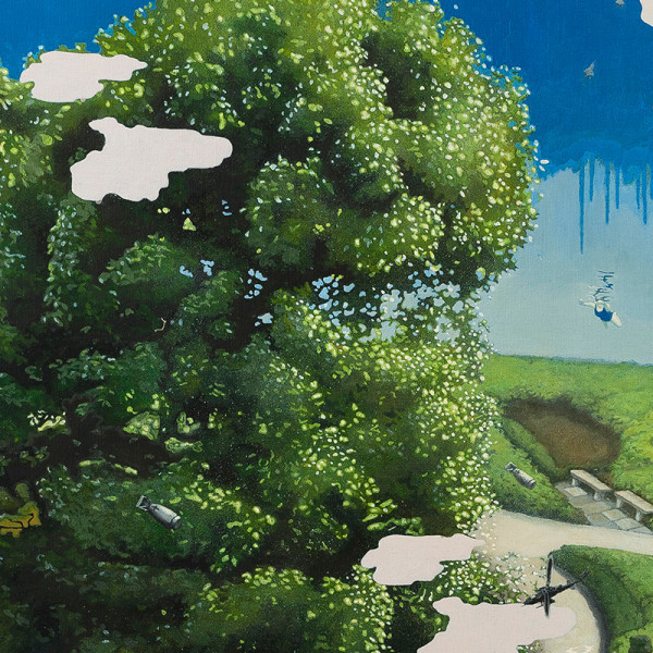 艺术品：《远在天边，近在眼前》高桑康二郎｜布面丙烯｜162 x 130 cm