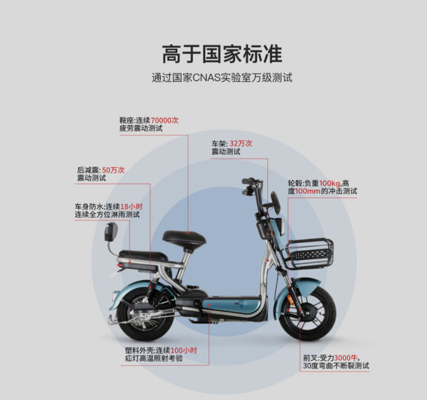 历史低价：Luyuan 绿源  圣甲虫 电动自行车 48V20Ah锂电池 