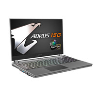 GIGABYTE 技嘉 AORUS 15G 十代酷睿版 15.6英寸 游戏本 灰色(酷睿i7-10875H、RTX 2080 Super Max-Q 8G、16GB、512GB SSD、1080P、240Hz)