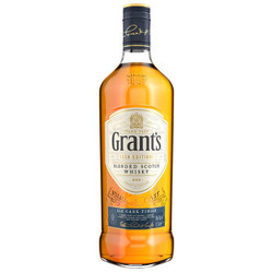 Grant's 格兰 洋酒 格兰威 苏格兰威士忌  700ml/瓶 *2件