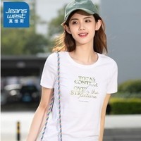 真维斯 JW-01-273TB501 女装短袖T恤