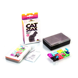 游戏大陆（gameland）儿童桌游 Cat Stax智慧猫 形状认知单人益智解谜游戏