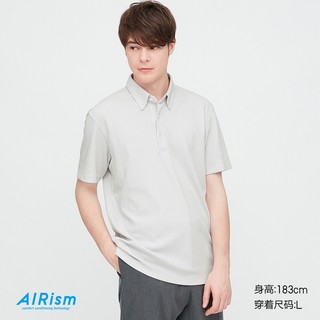 UNIQLO 优衣库 424218 AIRism 男士POLO衫