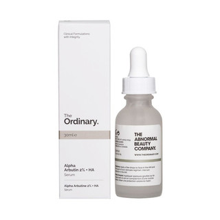 The Ordinary 2%α-熊果苷+透明质酸淡斑净肤精华液套装 30ml*2支