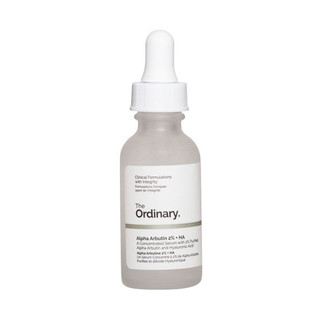 The Ordinary 2%α-熊果苷+透明质酸淡斑净肤精华液套装 30ml*2支