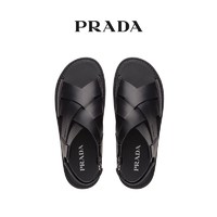 Prada/普拉达皮革凉鞋