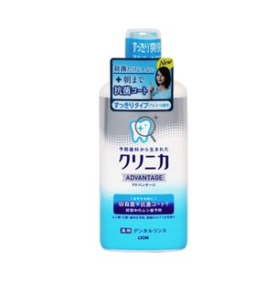 LION 狮王 CLINICA齿力佳漱口水套装450ml*3 清爽型