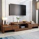 胡桃木实木电视柜 现代中式木质电视柜 小户型客厅组合