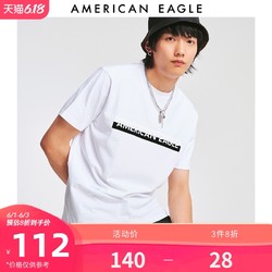 AEO2020春季新款男士印花LOGO短袖T恤American Eagle 0181_4709