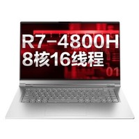 MECHREVO 机械革命 Code01 15.6英寸轻薄笔记本电脑(R7-4800H、16G、 512G 、100%sRGB)