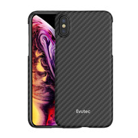 Evutec iPhone XS Max 凯夫拉手机壳 商务黑