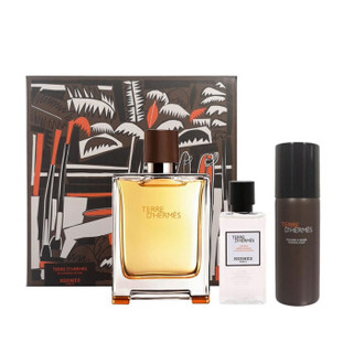 HERMÈS 爱马仕 2019大地礼盒套装（浓香75ml+须后乳40ml+须后泡沫50ml）