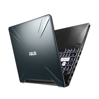 ASUS 华硕 飞行堡垒7 15.6英寸 游戏本 黑色(酷睿i7-9750H、GTX 1650 4G、8GB、512GB SSD、1080P、IPS、120Hz)