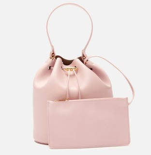 FURLA 芙拉 Corona S 女款水桶包  1013943CAMELIAe  粉色