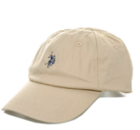 US Polo Assn 男士刺绣logo鸭舌帽