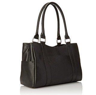 Calvin Klein Pebble Leather E/W Shopper 真皮单肩包