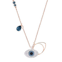 Swarovski 施华洛世奇 Duo Evil Eye 5172560 恶魔之眼项链