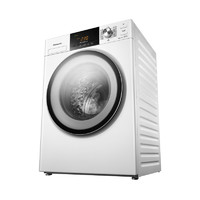 Panasonic/松下 8公斤全自动大容量 家用变频 静音节能 滚筒洗衣机XQG80-NHEBL 白色