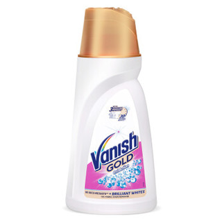 渍无踪Vanish 漂白液940ml 原装进口 漂白剂 白色织物护色亮白强效去渍去黄去污洗衣液 *3件