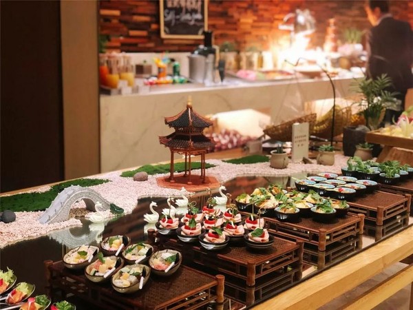 杭州水博园·道谷酒店 谷风庭院大床房1晚 含双早+日式家庭料理套餐等
