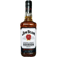 金宾（Jim Beam）洋酒 美国波本威士忌750ml（原白占边威士忌） 普通