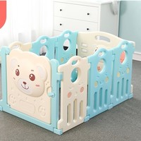 澳乐宝宝游戏围栏可折叠幼儿童安全栅栏家用爬行垫婴儿室内防护栏