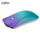 英菲克（INPHIC) PM9 鼠标 无线鼠标 铝合金边框 超薄便携 2.4G 蓝楹紫