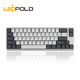 Leopold 利奥博德 FC660M PD 加厚PBT  66键 机械键盘 Sky 红轴