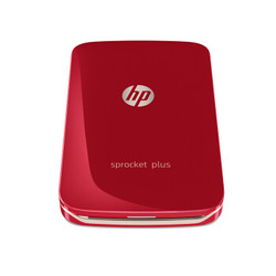 HP 惠普 小印 Sprocket PLUS 口袋照片打印机 红色 +凑单品