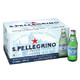  S.PELLEGRINO 圣培露 含气天然矿泉水 玻璃瓶装 250ml*24瓶 *4件　