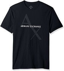 A&radic;X Armani Exchange 男式经典棉标志 T 恤