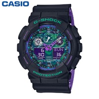 CASIO 卡西欧 G-SHOCK系列 男士石英腕表 GA-100BL-1ADR