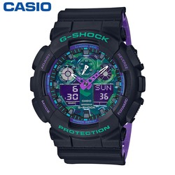 CASIO 卡西欧 G-SHOCK系列 男士石英腕表 GA-100BL-1ADR