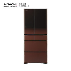 HITACHI 日立 R-G650G1C 620L 日式多门冰箱 水晶棕