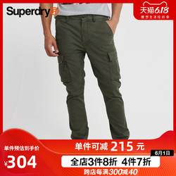 Superdry 极度干燥 SM7000018A2O 男士休闲束脚口袋工装裤