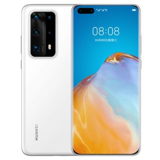 华为/HUAWEI P40 Pro+ 8GB+512GB 陶瓷白 麒麟990 5G SoC芯片超感知 徕卡五摄 四曲满溢屏