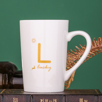 博精利品 陶瓷马克杯 L单杯 380ml