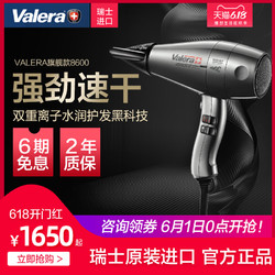 Valera维力诺进口家用理发店美发专用大功率冷热风电吹风机8600
