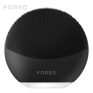 斐珞尔（FOREO）洁面仪 洗脸仪 美容仪 硅胶电动 app智能 露娜迷你3代 LUNA mini3 午夜黑