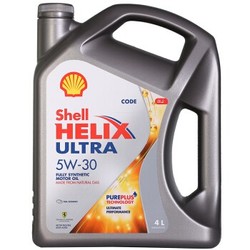 Shell 壳牌 5W-30 全合成机油 Helix Ultra X SN PLUS级 4L *2件