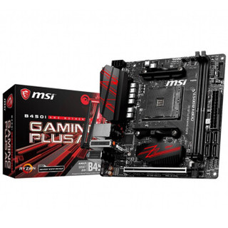 AMD R5 3400G 3600X搭微星B450I GAMING PLUS AC迷你主板CPU套装 R5 3400G套装