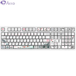 AKKO 3108 V2 锦鲤机械键盘 茶轴 