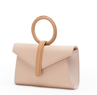 STARTOWN2019夏季新品真皮单肩包包女ins超火斜挎小包韩版休闲百搭手提信封包 甜桃花蜜