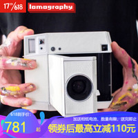 LOMOGRAPHY Lomo'Ins机 一次成像 经典纯白色 +人像镜头+3寸机背+分割器套装（不含电池相纸） *2件